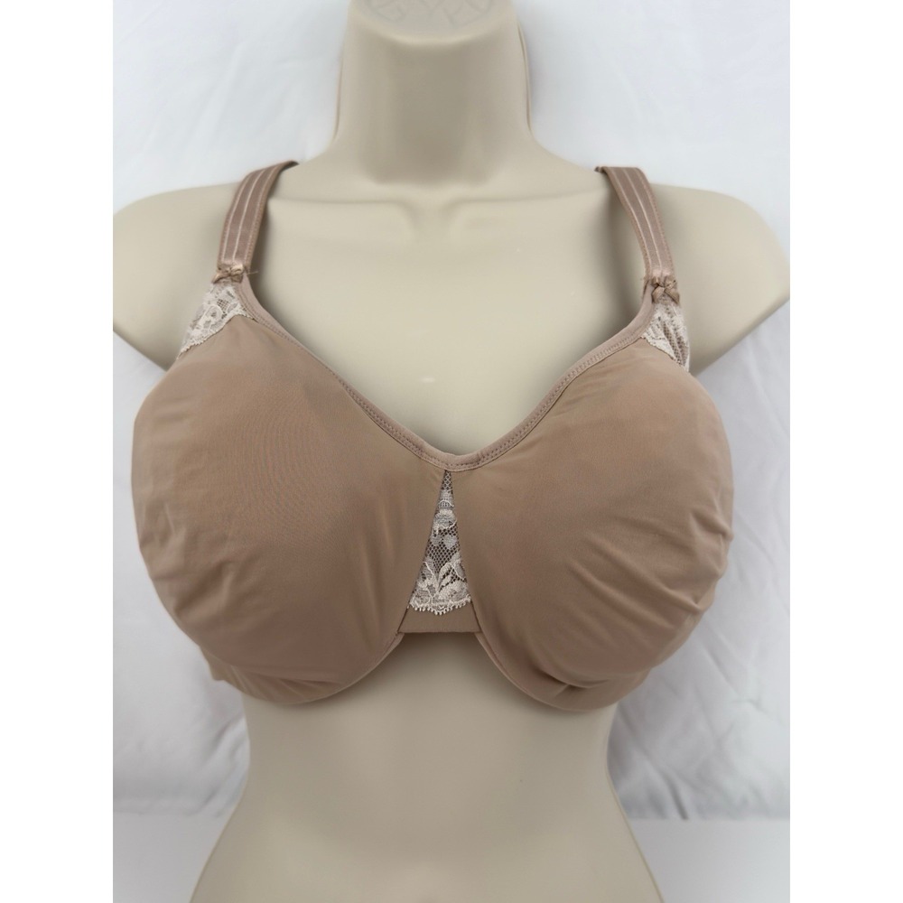 Olga by Warner's Cloud 9 40DD Nude Beige Underwire Minimizer Bra GI8961A